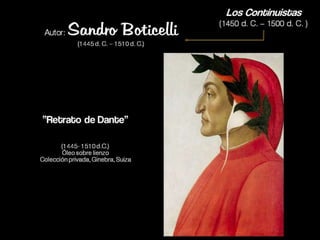 Quattrocento obras continuistas