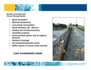 QUAVAC VACUUM SEWER SYSTEM | PDF