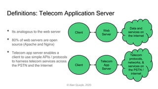 Open Source Telecom Software Landscape by Alan Quayle | PPTX