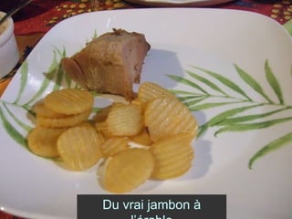 Du vrai jambon à l’érable 