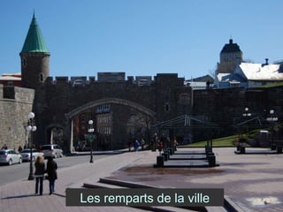 Les remparts de la ville 