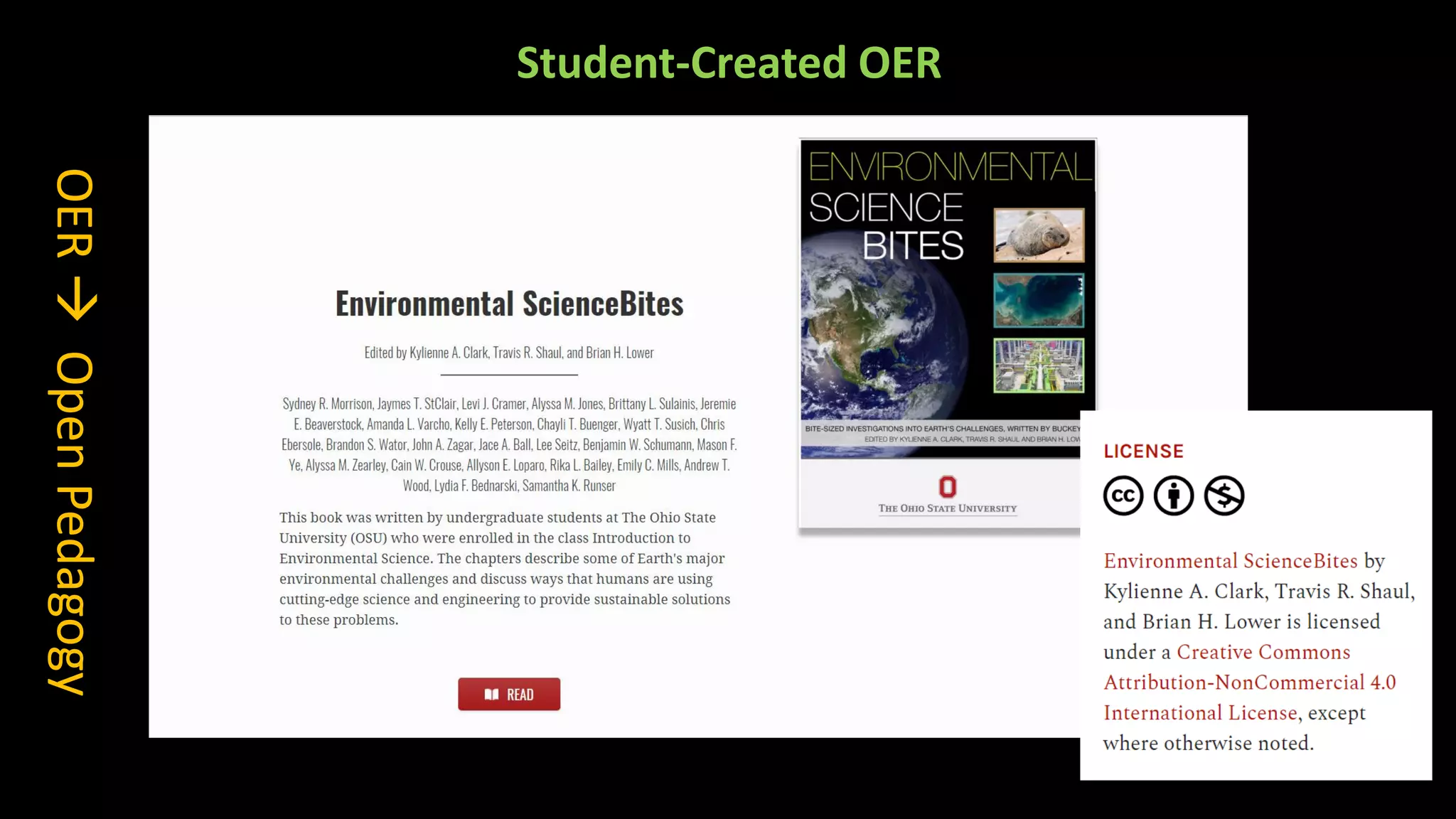 Student-Created OEROEROpenPedagogy
 