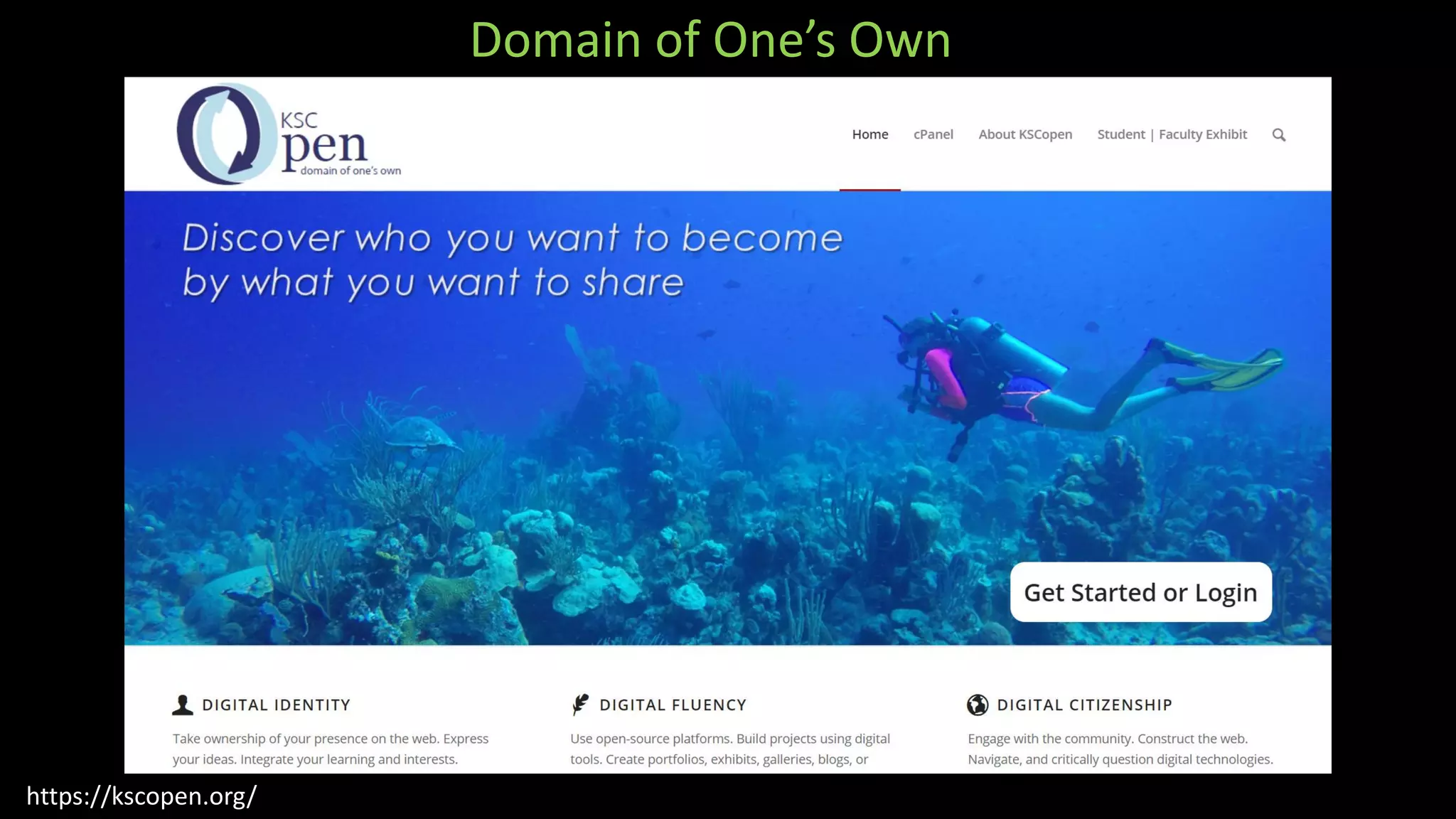 Domain of One’s Own
https://kscopen.org/
 