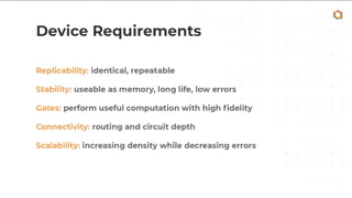 Qubits: quantum computing circuits and devices