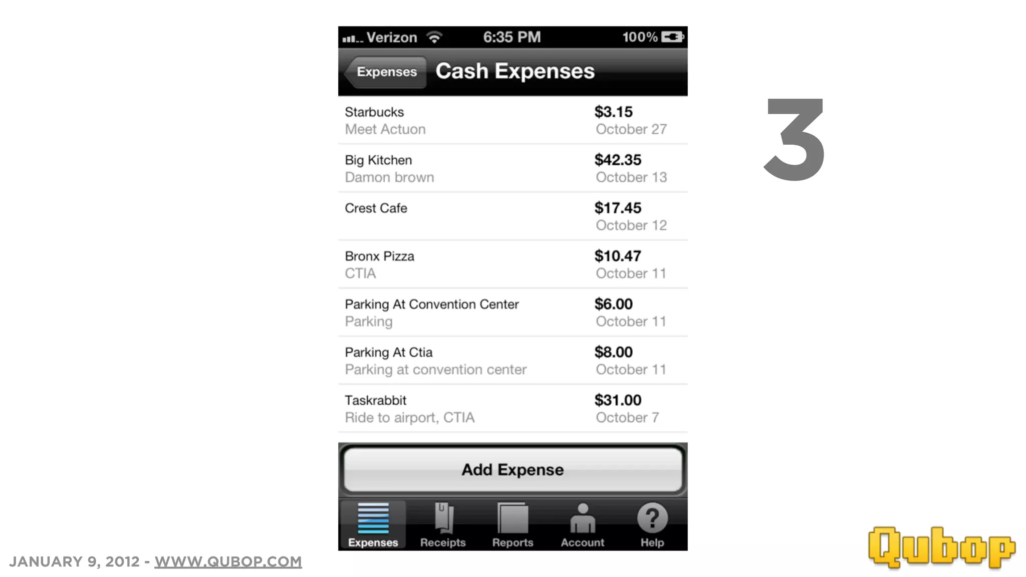 3


JANUARY 9, 2012 - WWW.QUBOP.COM
 