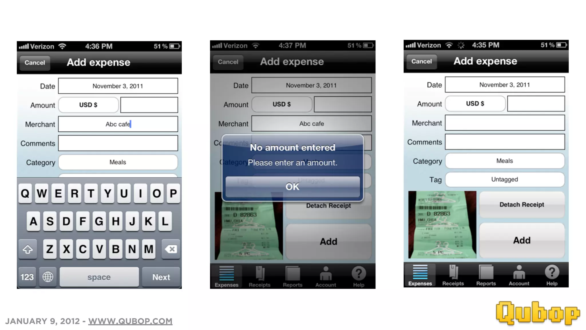 JANUARY 9, 2012 - WWW.QUBOP.COM
 