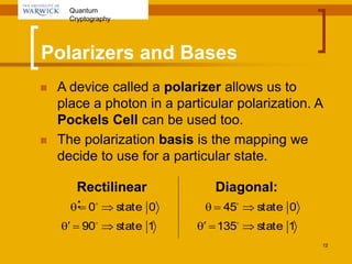 quantum cryptography introduction for understanding | PPT