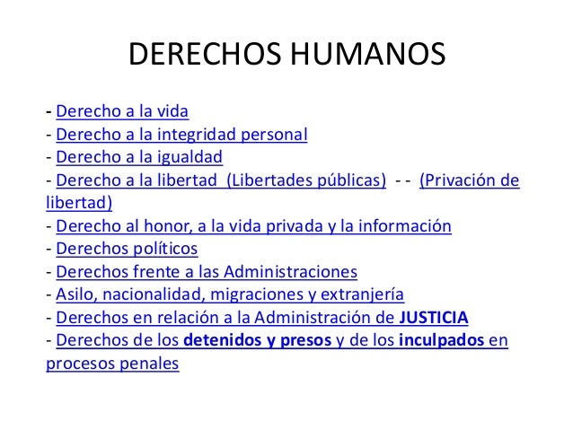 Resultado de imagen para derechos de la persona