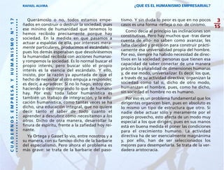 Que es el Humanismo empresarial