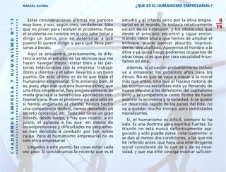 Que es el Humanismo empresarial