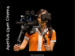 Apertus
Open
Cinema
https://www.apertus.org/
 