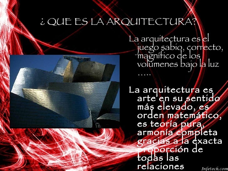 Que es la Arquitectura