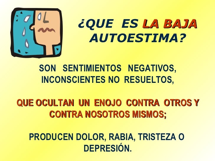 Que Es La Autoestima