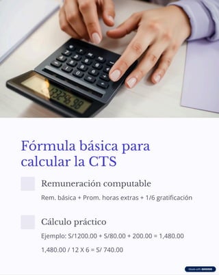 CTS en Perú: Todo lo que debes saber para no perder ni un sol | PDF
