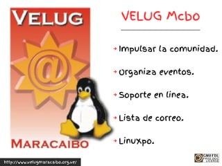 Festival
Latinoamericano de
Instalación de
Software Libre
➔ Instalar GNU/Linux.
➔ Soporte a GNU/Linux.
➔ Ponencias / Talle...