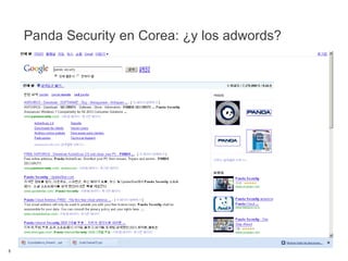 Panda Security en Corea: ¿y los adwords? 