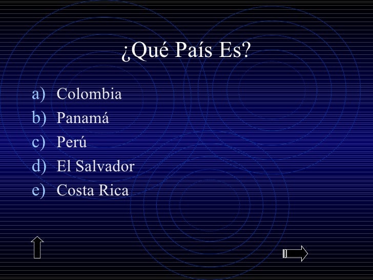 QUE PAIS ES