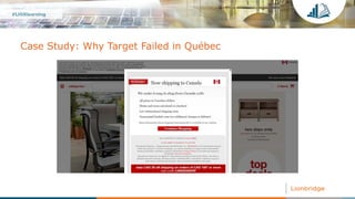 Case Study: Why Target Failed in Québec
 