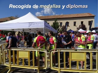 Recogida deRecogida de medallasmedallas yy diplomasdiplomas
 