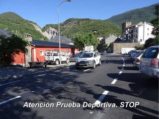 Atención Prueba Deportiva. STOPAtención Prueba Deportiva. STOP
 