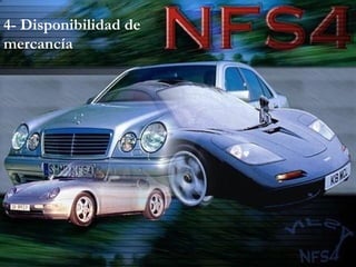 4- Disponibilidad de
mercancía
 