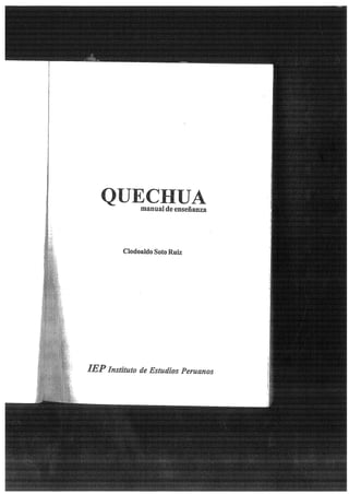 Quechua: ejemplos escritos