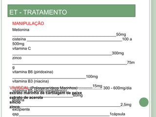 Algumas situações de fato1) Existe realmente um aumento na quantidade média de cabelos que caem diariamente: quadro agudo: eflúvio anágeno, crônico: alopecias medicamentosas;2) manipulação cosmética qualquer: não se trata de uma verdadeira perda de cabelos, mas sim uma quebra dos fios. Este fato também acontece espontaneamente na maioria das genodermatoses;