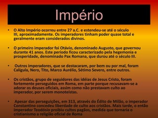REPÚBLICA - IRMÃOS GRACO (questão agrária)Queriam reforma agrária e mexeram com o interesse da classe dominante. Ambos foram assasinadosCRISE DA REPÚBLICAMostrava-se inadequada para administrar o sistema imperial