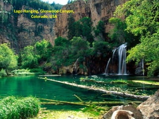 Lago Hanging, Glenwood Canyon, Colorado, USA 