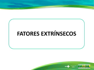 FATORES EXTRÍNSECOS
 