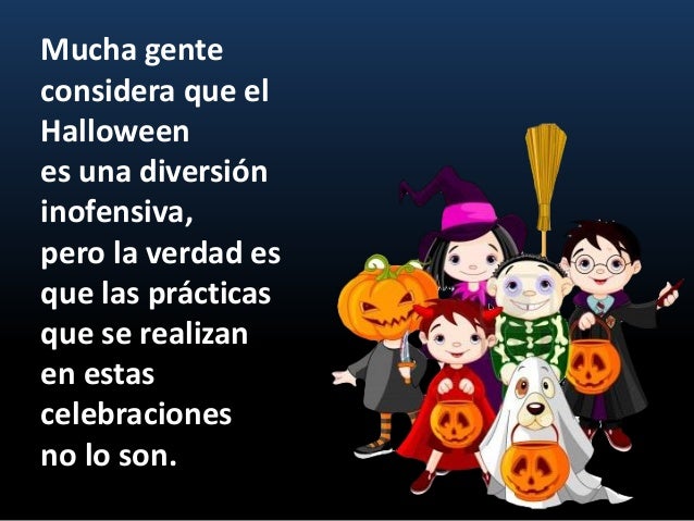 Que dice la biblia acerca de halloween