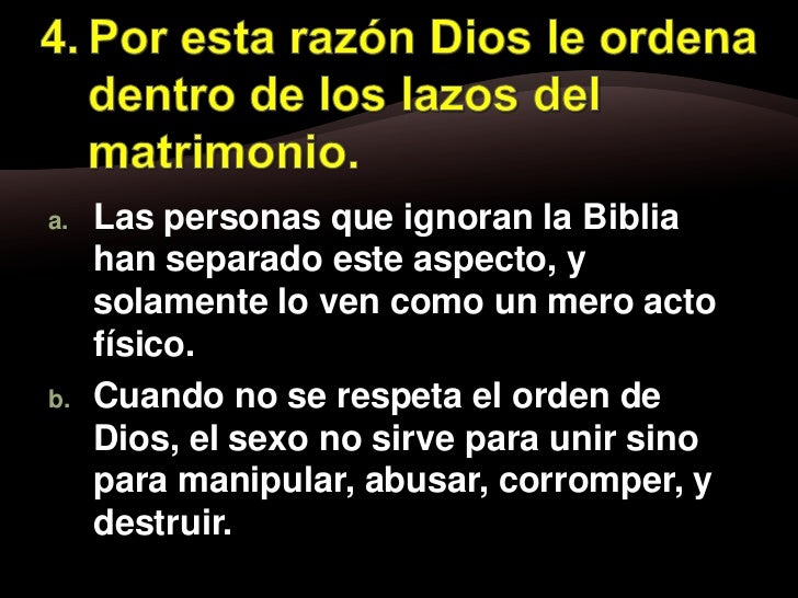 Que Dice La Biblia Sobre La Sexualidad Que Dice La Biblia Sobre La Sexualidad