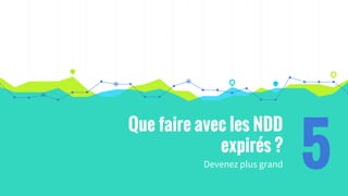 Que faire avec les NDD
expirés ?
Devenez plus grand 5
 