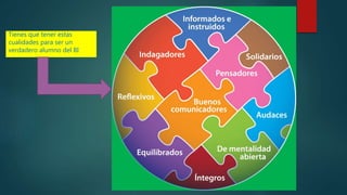 Tienes que tener estas
cualidades para ser un
verdadero alumno del BI
 