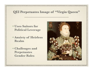 Queen Elizabeth Keynote Presentation--ENGL 323