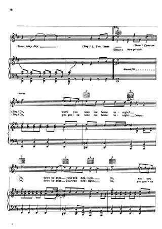 Queen sheet music hits song book