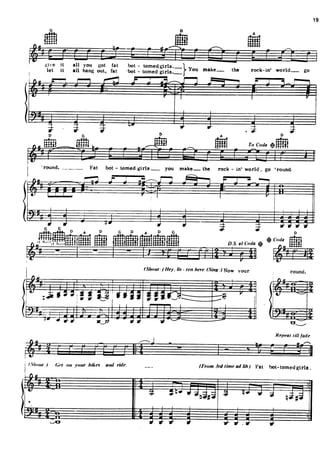 Queen sheet music hits song book