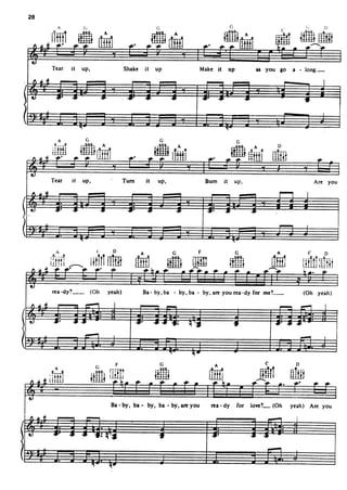 Queen sheet music hits song book