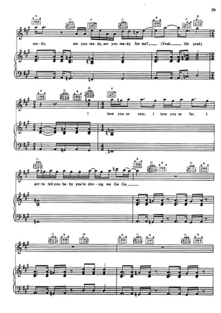 Queen sheet music hits song book