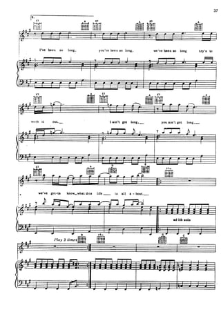 Queen sheet music hits song book