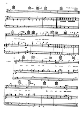 Queen sheet music hits song book