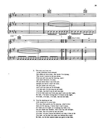 Queen sheet music hits song book