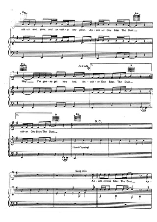 Queen sheet music hits song book