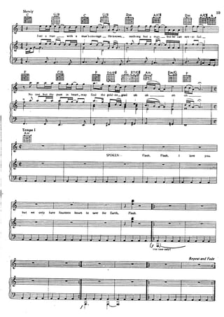 Queen sheet music hits song book