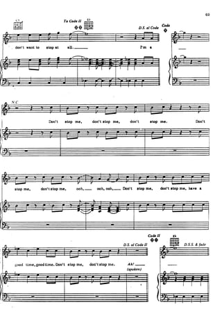 Queen sheet music hits song book