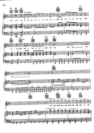 Queen sheet music hits song book