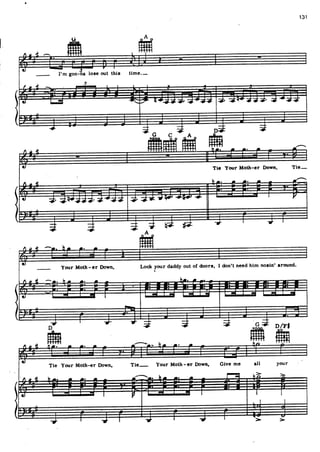 Queen sheet music hits song book