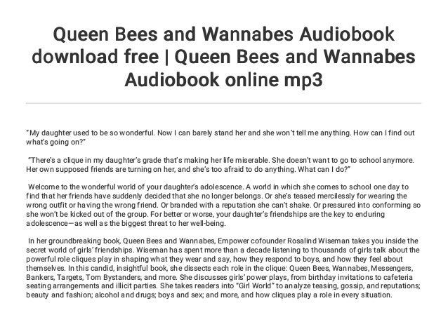 Queen Bees and Wannabes Audiobook download free | Queen Bees and Wann…