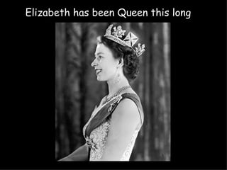 Elizabeth has been Queen this long 
