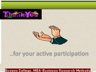 QUEENS COLLEGE  BUSINESS RESEARCH METHODS.pptx